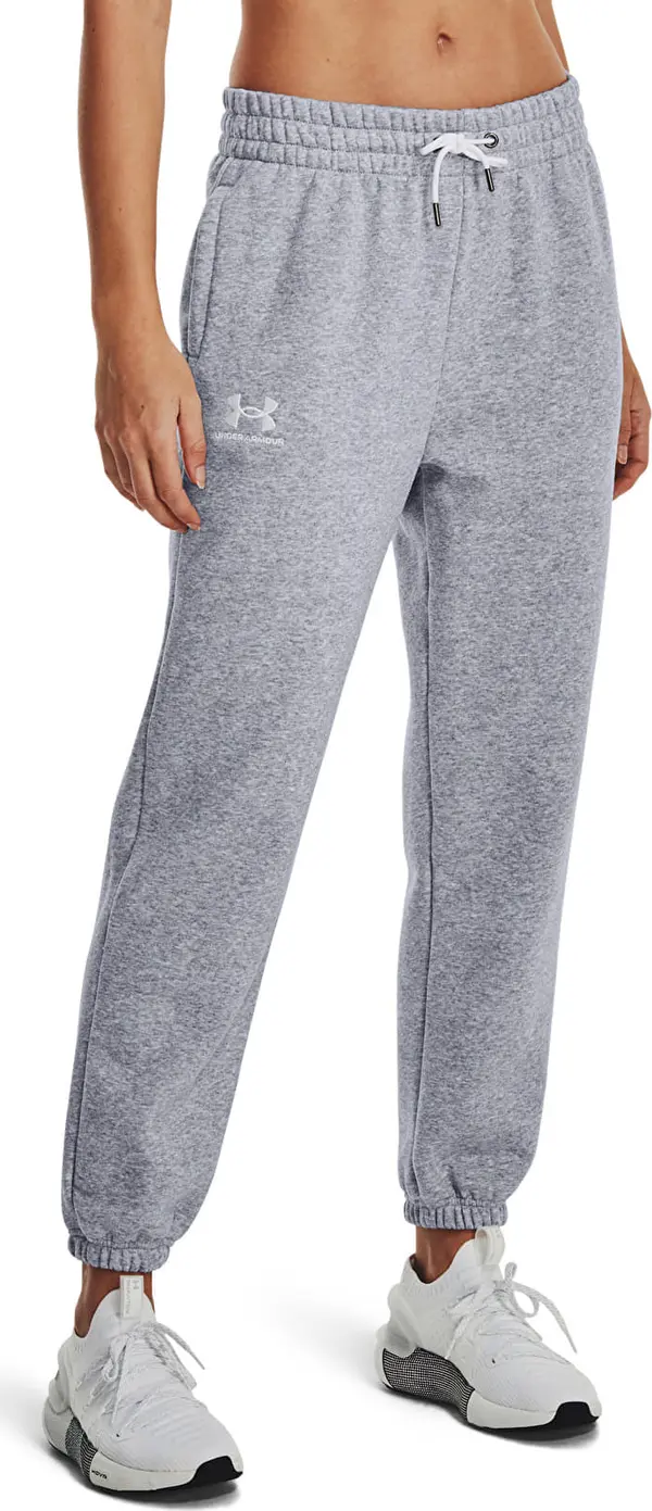 Under Armour Панталони Under Armour Icon Fleece Jogger Mod Gray Light Heather/ White M