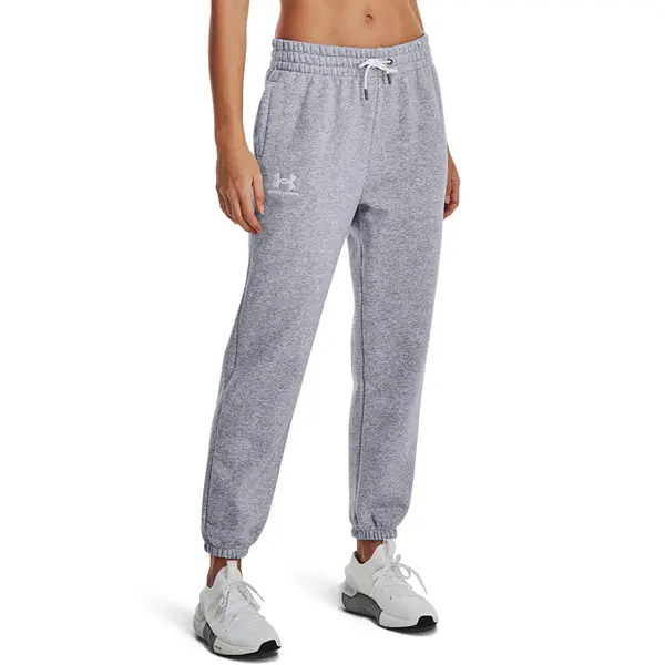Under Armour Панталони Under Armour Icon Fleece Jogger Mod Gray Light Heather/ White XL