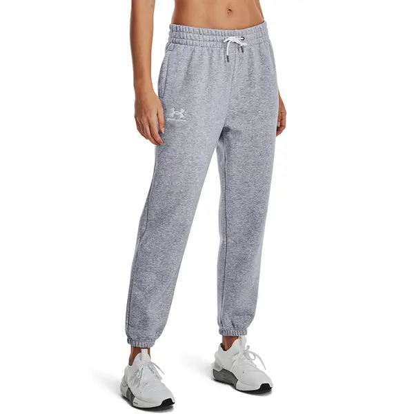 Under Armour Панталони Under Armour Icon Fleece Jogger Mod Gray Light Heather/ White XXL