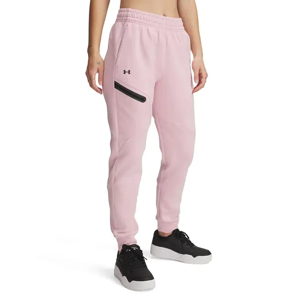 Under Armour Панталони Under Armour Unstoppable Fleece Jogger Prime Pink/ Black XS