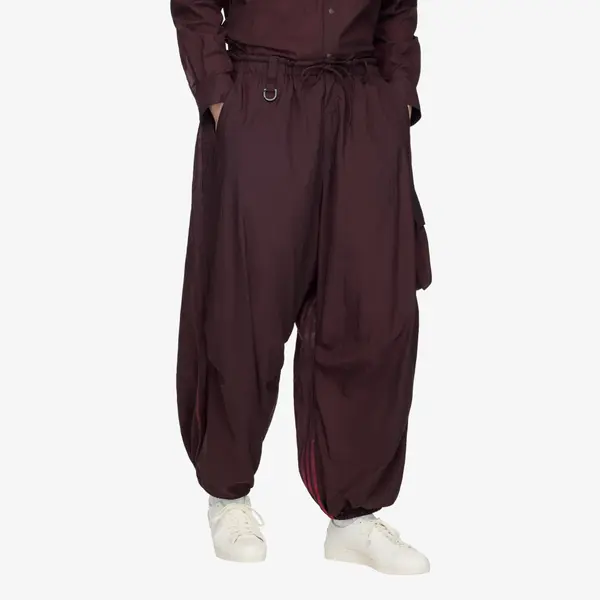 Y-3 Панталони Y-3 Gradient 3 Stripes Nylon Cargo Pants UNISEX Night Red XL