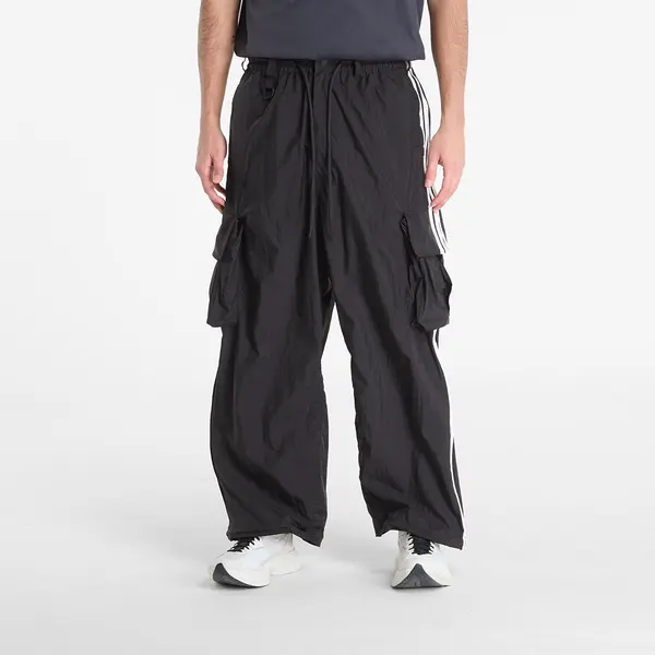 Y-3 Панталони Y-3 Nylon Wired 3 Stripes Cargo Tracksuit Bottoms Black XL