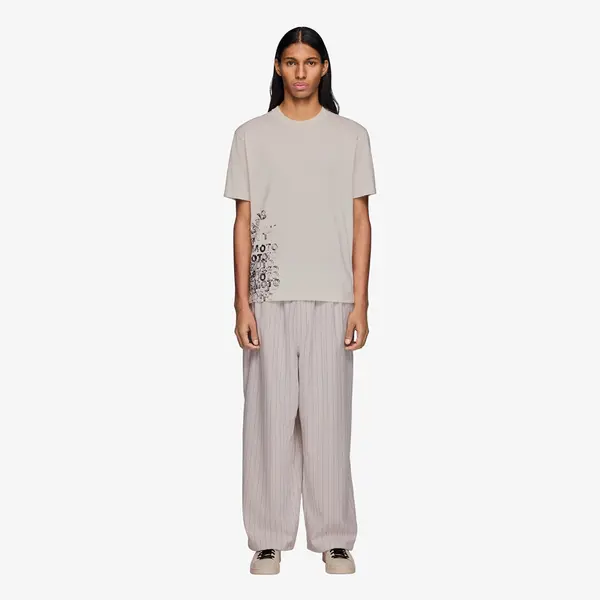 Y-3 Панталони Y-3 Sport Uniform Pinstripe Track Trousers Chalk Pearl L