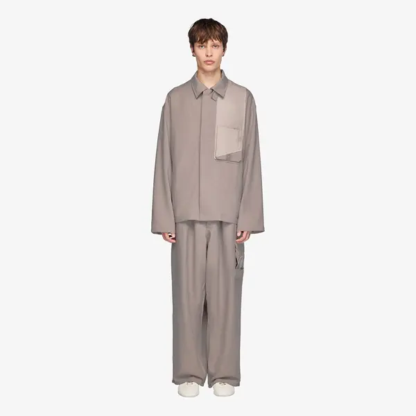 Y-3 Панталони Y-3 Sport Uniform Straight Trousers Light Brown/ Black M