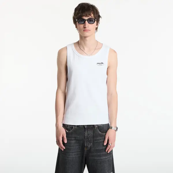 FTSHP Playboy x FTSHP Rib Tank Top Logo UNISEX White S