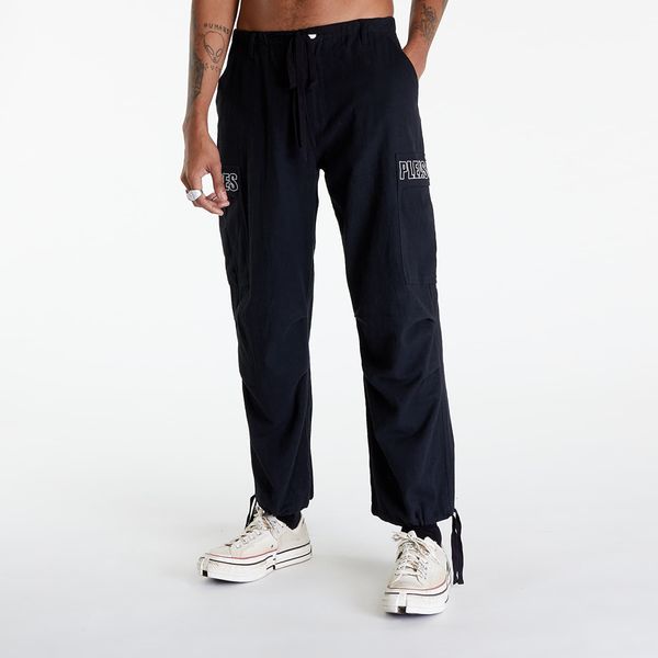 PLEASURES PLEASURES Visitor Wide Cargo Pants Black