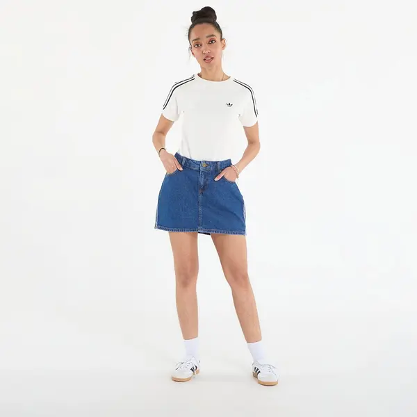 adidas Originals Пола adidas 3 Stripes Skirt Denim Medium Vintage Denim 8