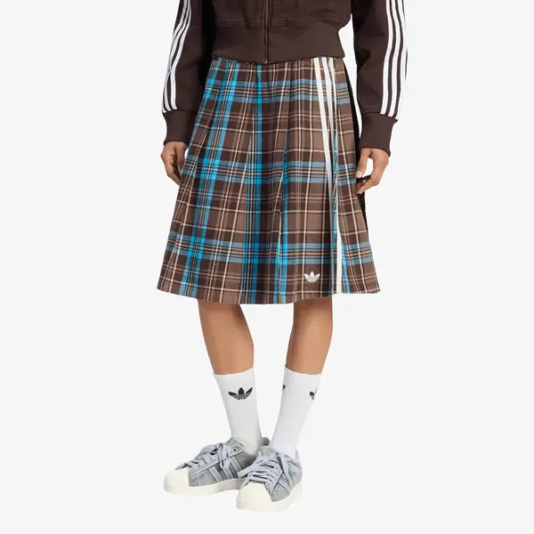 adidas Originals Пола adidas Pleated Check Skirt Multicolor M