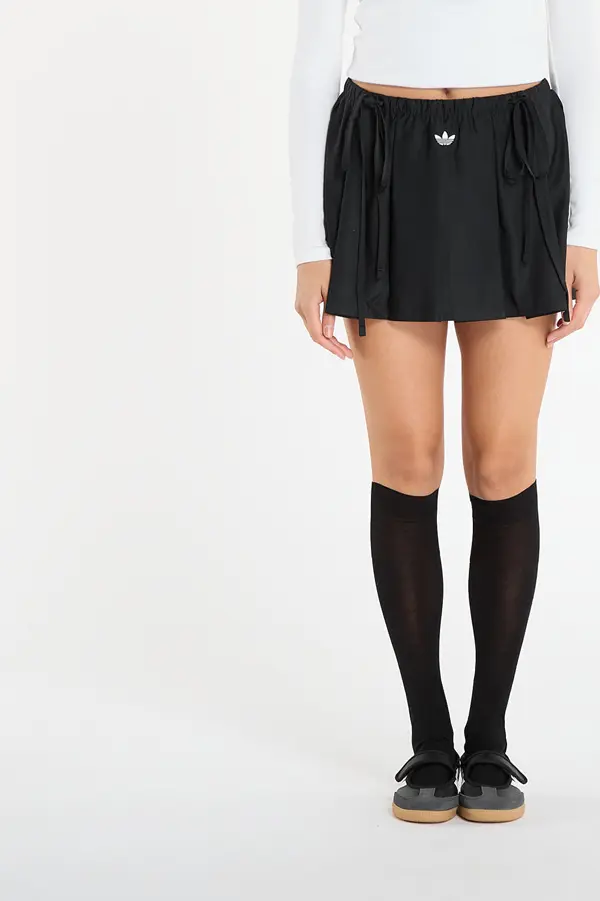 adidas Originals Пола adidas Ribbon Mini Skirt Black M
