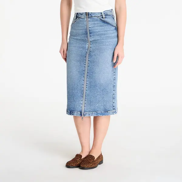 Calvin Klein Пола Calvin Klein Jeans Denim Zip Front Skirt Blue 28