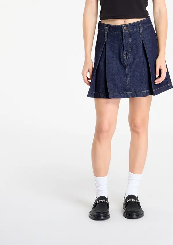 Calvin Klein Пола Calvin Klein Jeans Pleated Denim Skirt Blue 26