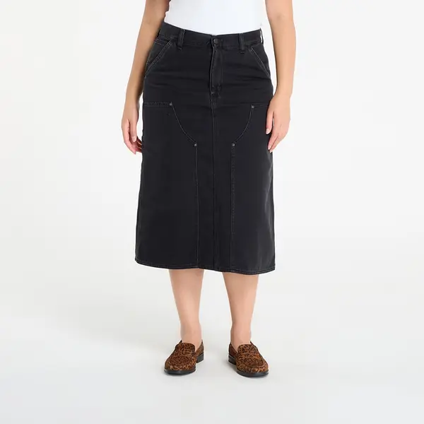Carhartt WIP Пола Carhartt WIP W' Double Knee Skirt Black Stone Washed XS