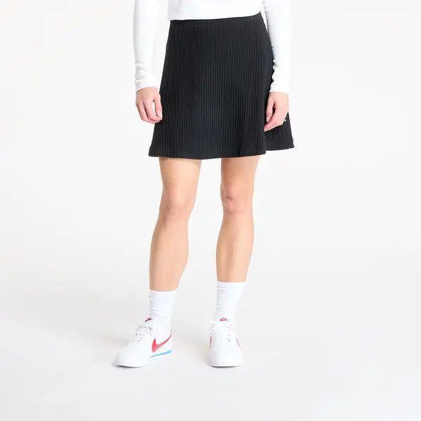 Nike Пола Nike Sportswear Chill Knit Women's Ribbed Mini Skirt Black/ Black M