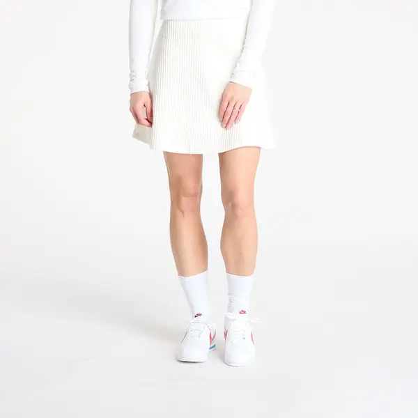 Nike Пола Nike Sportswear Chill Knit Women's Ribbed Mini Skirt Sail/ Sail S