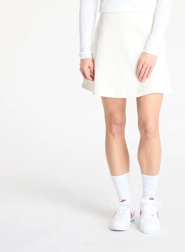 Nike Пола Nike Sportswear Chill Knit Women's Ribbed Mini Skirt Sail/ Sail XL