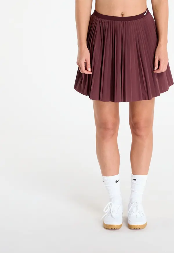 Nike Пола Nike Sportswear Women's Pleated Skirt Burgundy Crush/ Sail L
