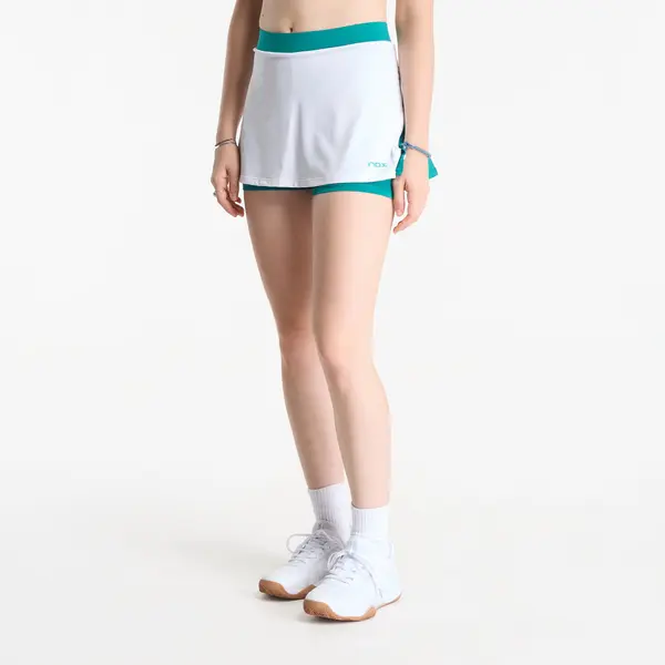 NOX Пола Nox Pro Skirt White/ Ivy Green M
