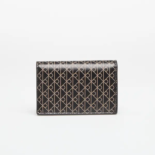 Calvin Klein Портфейл Calvin Klein Emblem Aop Accordion Cardcase Black Universal