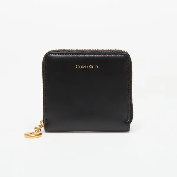 Calvin Klein Портфейл Calvin Klein Hardware Square Zip Around Black Universal