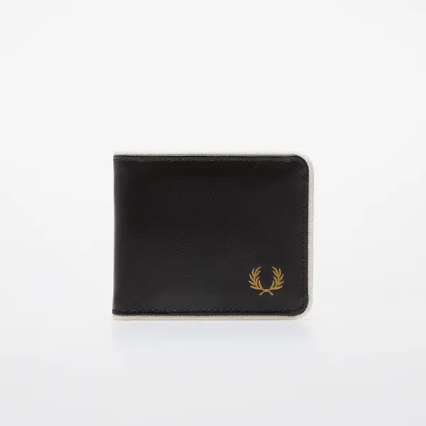 FRED PERRY Портфейл FRED PERRY Coated Polyester Billfold Wall Black/ Ecru Universal