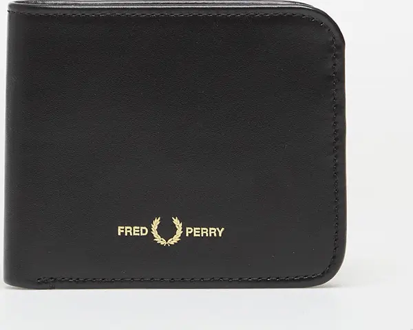 FRED PERRY Портфейл FRED PERRY Smooth Leather Billfold Wallet Black Universal