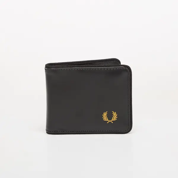 FRED PERRY Портфейл FRED PERRY Tonal Coated Polyester Billfol Black/ Gold Universal