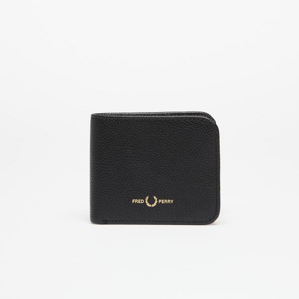 FRED PERRY Портфейл FRED PERRY Tumbled Leather Wallet Black Universal