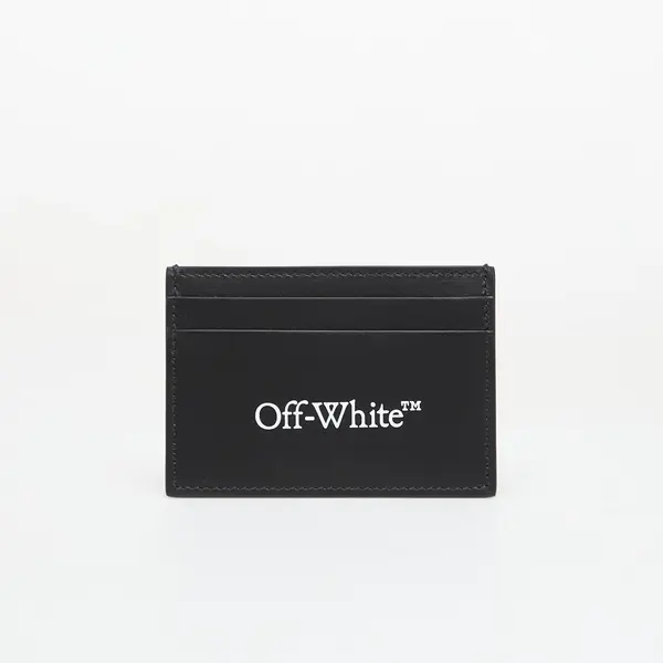 Off-White Портфейл Off-White Bookish Card Case Black/ White Universal