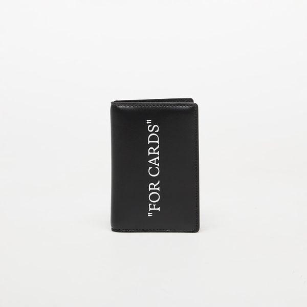 Off-White Портфейл Off-White Quote Documents Holder Black/ White Universal