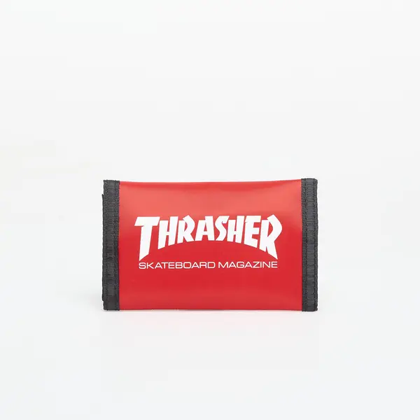 Thrasher Портфейл Thrasher Skate Mag Velcro Wallet Red Universal