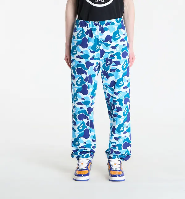 A BATHING APE Потници A BATHING APE Abc Camo Ape Head One Point Sweatpants Blue M