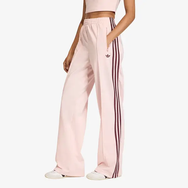 Adidas Потници adidas Firebird Loose Track Tracksuit Bottoms Sandy Pink/ Maroon L