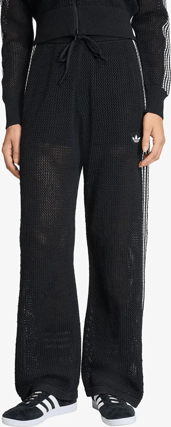 adidas Originals Потници adidas Knitted Crochet Firebird Track Pants Black S