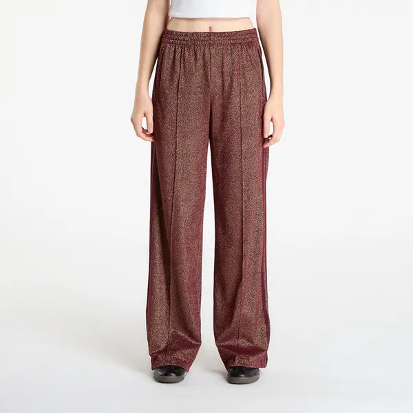 adidas Originals Потници adidas Lurex® Firebird Tp Trousers Maroon/ Gold Met. L