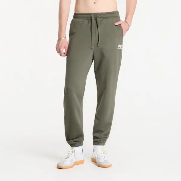 Alpha Industries Потници Alpha Industries Basic Small Logo II Jogger Dark Olive XL