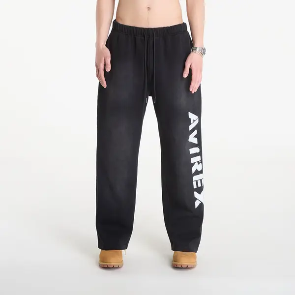 Avirex Потници Avirex Distress Icon Sweatpant Black M