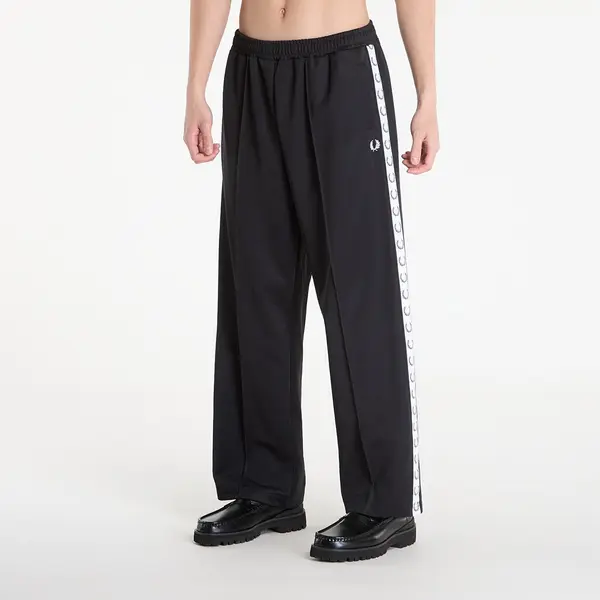 FRED PERRY Потници FRED PERRY Wide Leg Track Pant Black XL