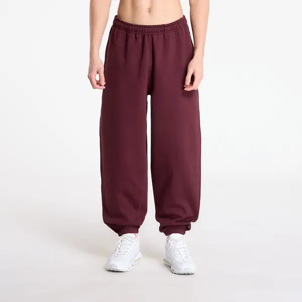 Nike Потници Nike Solo Swoosh Men's Cuffed Fleece Pants Burgundy Crush/ Burgundy Crush/ White XXL