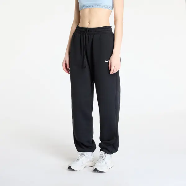 Nike Потници Nike Sportswear Phoenix Fleece Women's High-Waisted Oversized Sweatpants Black/ Sail XL