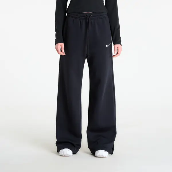 Nike Потници Nike Sportswear Phoenix Fleece Women's High-Waisted Wide-Leg Pants Black/ Sail S