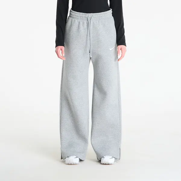 Nike Потници Nike Sportswear Phoenix Fleece Women's High-Waisted Wide-Leg Pants Dk Grey Heather/ Sail XS
