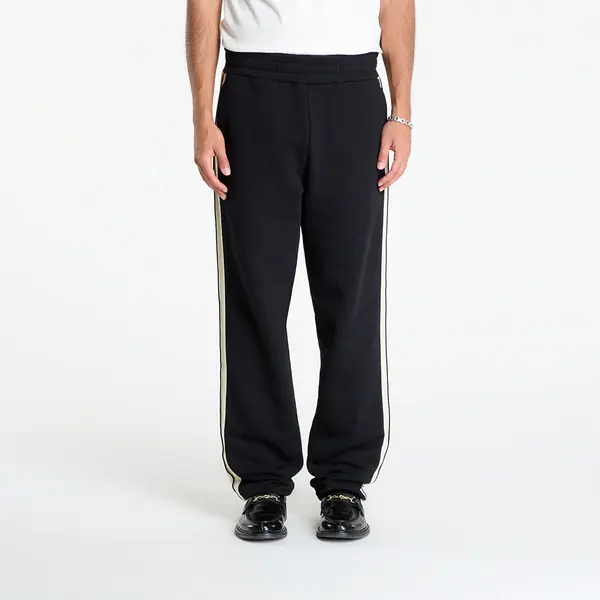 Palm Angels Потници Palm Angels Curved Logo Track Sweatpants Black/ Off White M