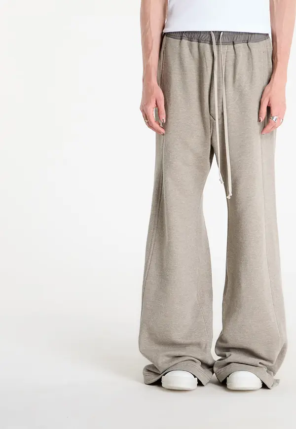 Rick Owens DRKSHDW Потници Rick Owens DRKSHDW Wide Pusher Sweatpants Grey Melange M