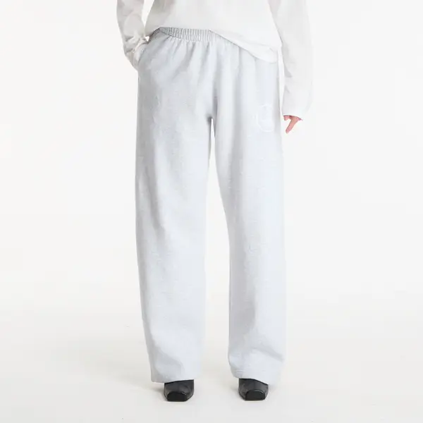 Sporty & Rich Потници Sporty & Rich Juicy Emblem Wide Sweatpant Heather Gray M