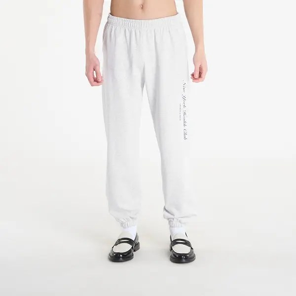 Sporty & Rich Потници Sporty & Rich NY Health Club Sweatpant UNISEX Heather Gray XL