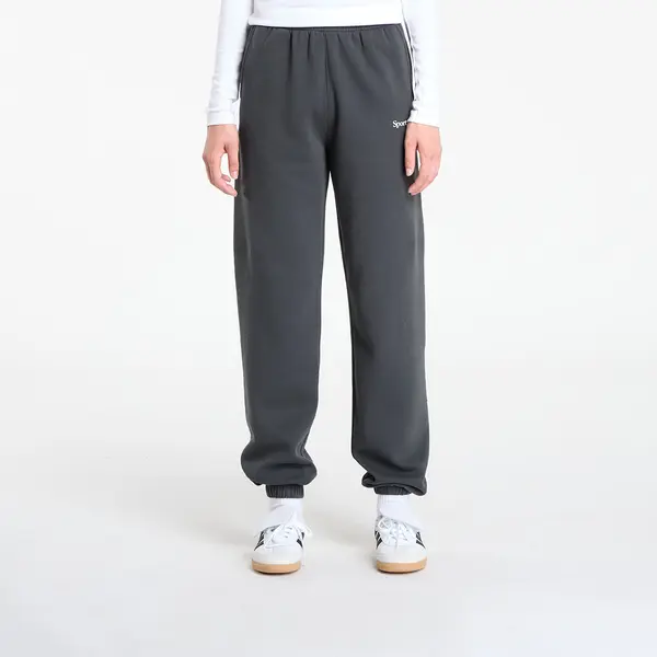 Sporty & Rich Потници Sporty & Rich Serif Logo Soft Sweapant UNISEX Faded Black XL