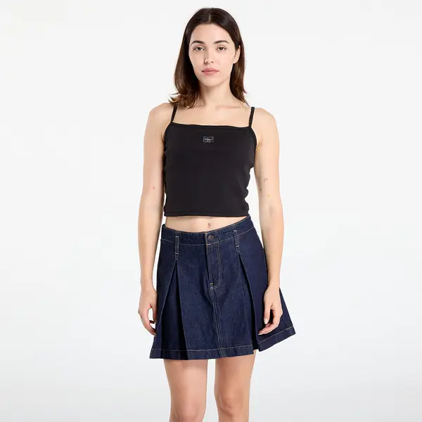 Calvin Klein Потник Calvin Klein Jeans Woven Label Rib Crop Black S
