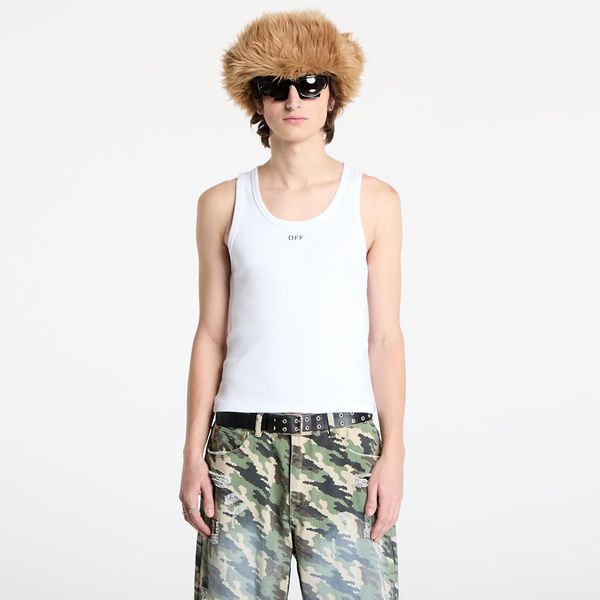Off-White Потник Off-White Off Stamp Rib Tanktop White/ Black S