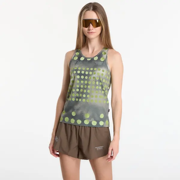 Pas Normal Studios Потник Pas Normal Studios x Salomon T.K.O. Balance Singlet T.K.O. Moss Green S