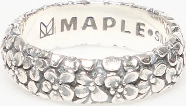 MAPLE Пръстен MAPLE Floral Band Silver 925 7